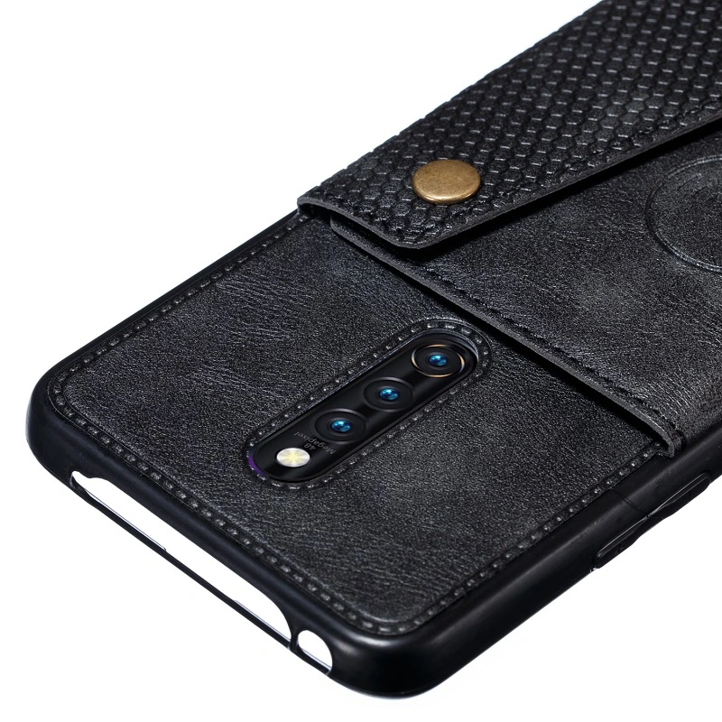 PU Leather Phone Wallet Case with Card Holder for Vivo X27 PRO