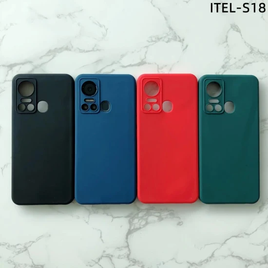 新モデル Itel A04 P40 A60 S18/S18 PRO ソフト TPU 電話ケース